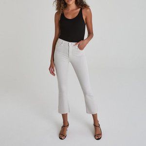 AG The Jodi Crop Pin Striped Pants - 30" Waist